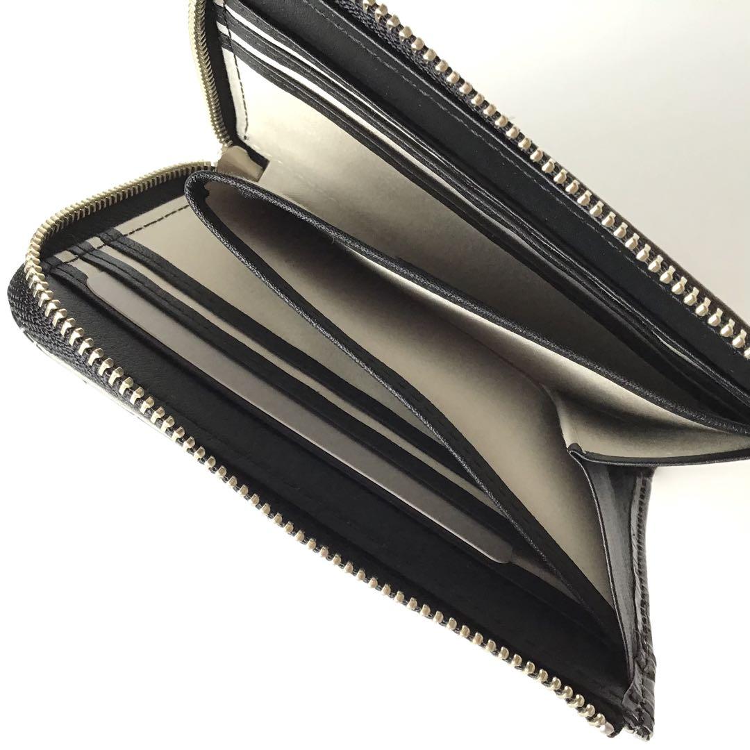 新品】マーガレットハウエル✨トリドン L字ファスナー 折り財布