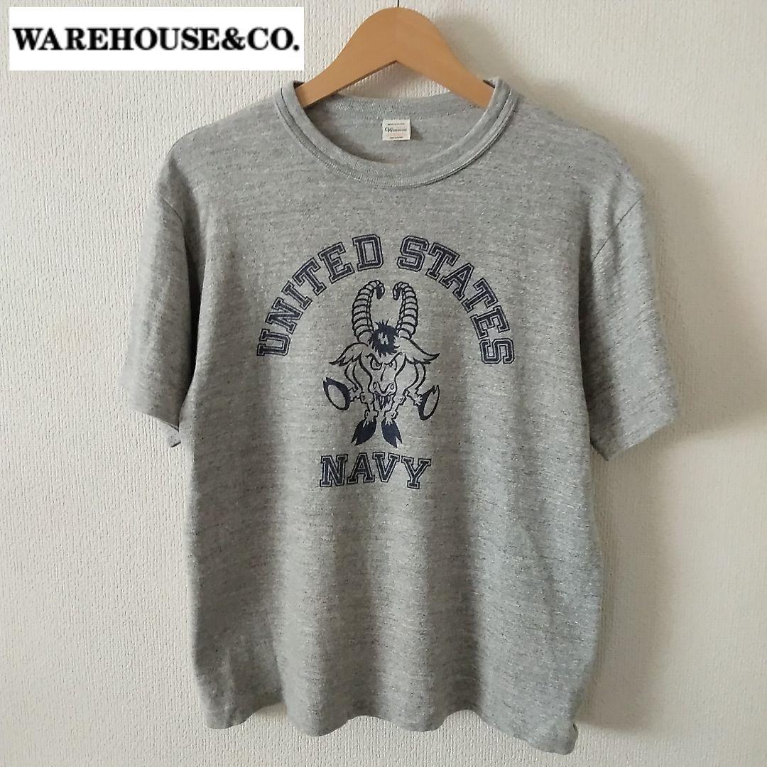 【WARE HOUSE】UNITED STATES NAVY　半袖カットソー古着