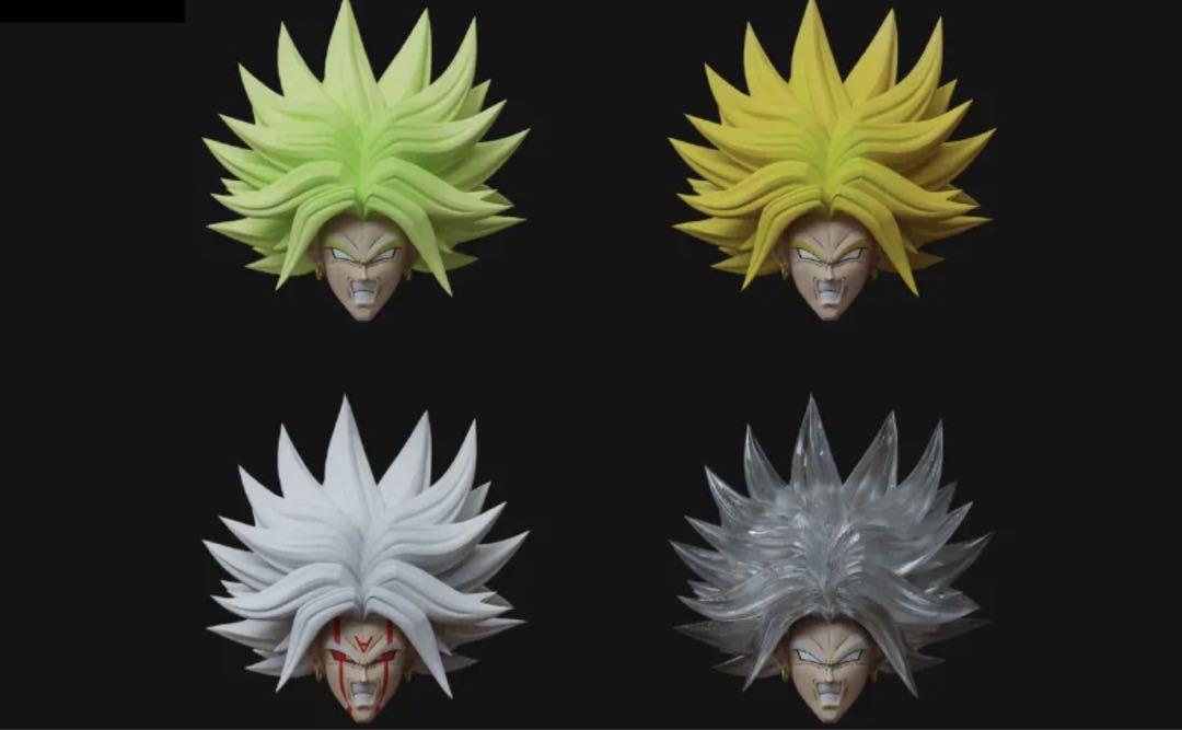 ドラゴンボール　S.H.Figuarts用 ブロリー 専用カスタムヘッドパーツ