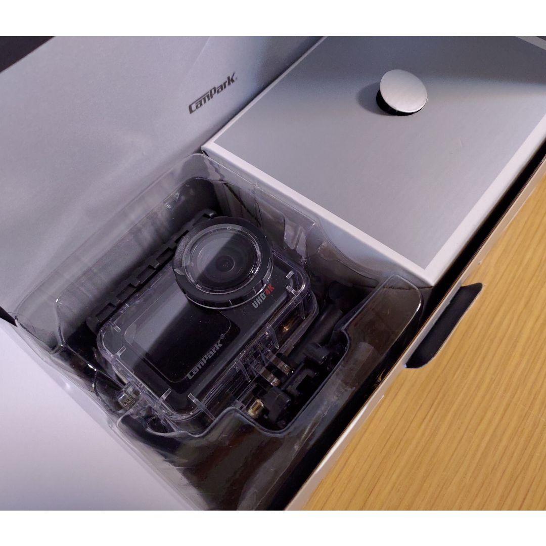 美品 アクションカメラ V40 IO5W8-m19114672898 Campark 4K 在庫正規店