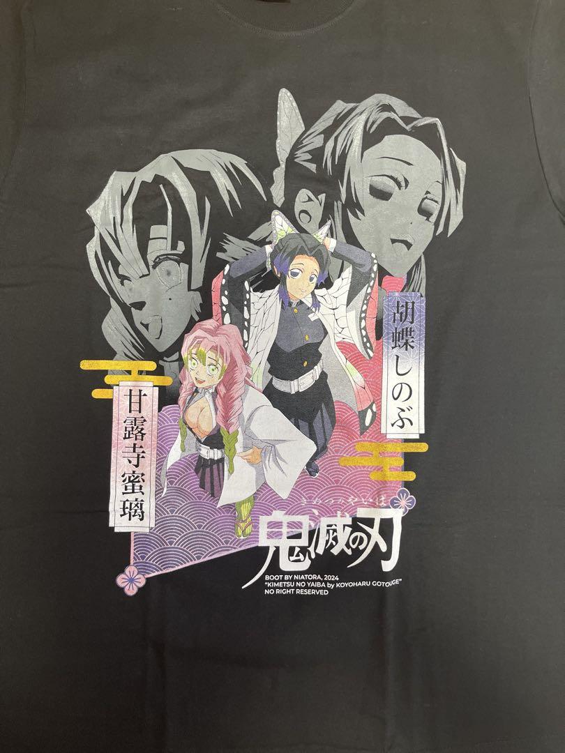 超希少】鬼滅の刃 甘露寺蜜璃 胡蝶しのぶ アニメTシャツ XL