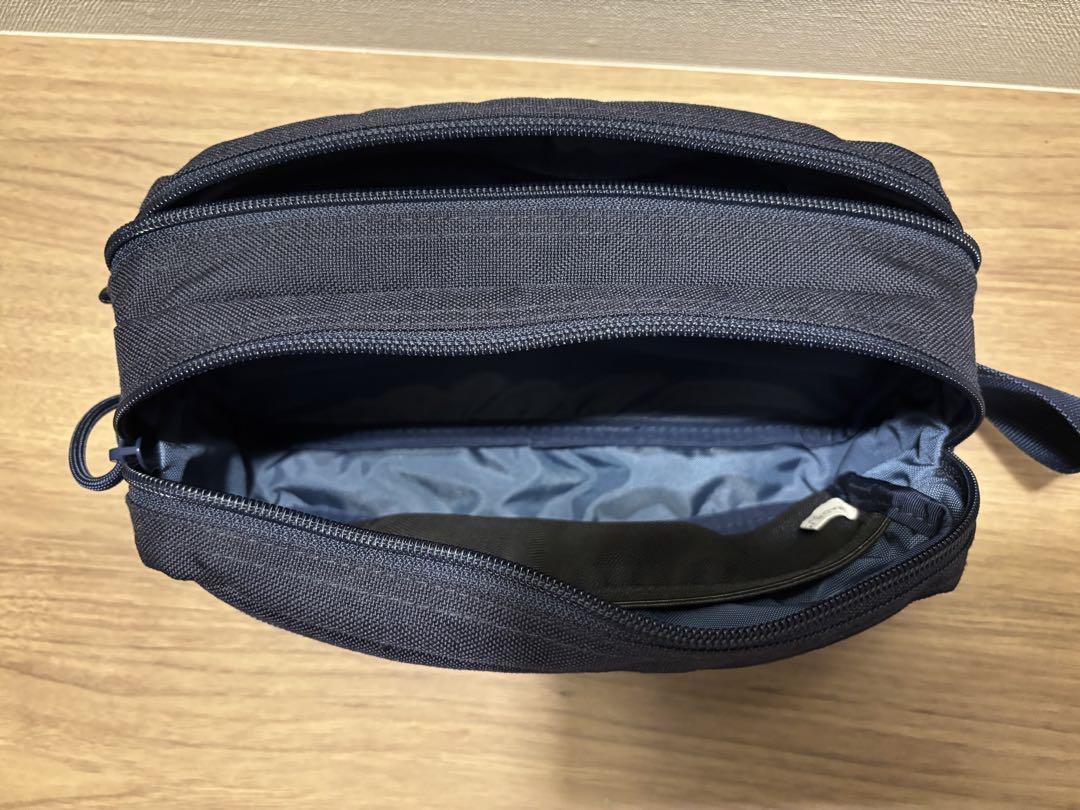 ブリーフィング ダブルジップポーチ BRIEFING カートバッグ