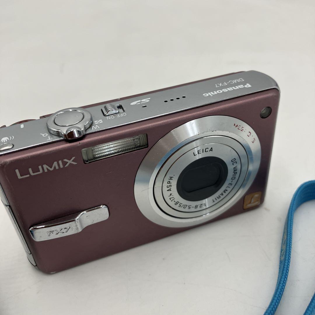 Panasonic DMC-FX7-K コンパクトデジタルカメラ ジャンク Panasonic LUMIX DMC-FX7 デジタルカメラ ジャンク品 - メルカリ