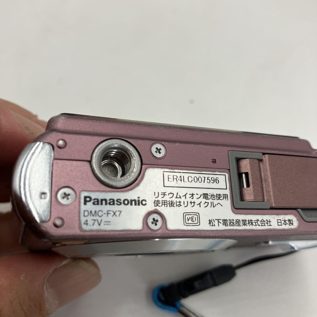 Panasonic DMC-FX7-K コンパクトデジタルカメラ ジャンク Panasonic LUMIX DMC-FX7 デジタルカメラ ジャンク品 - メルカリ