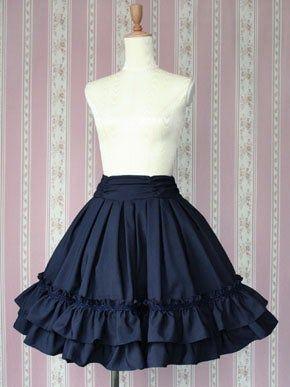 【美品】Victorian ドールスカート ネイビー 旧ブレード