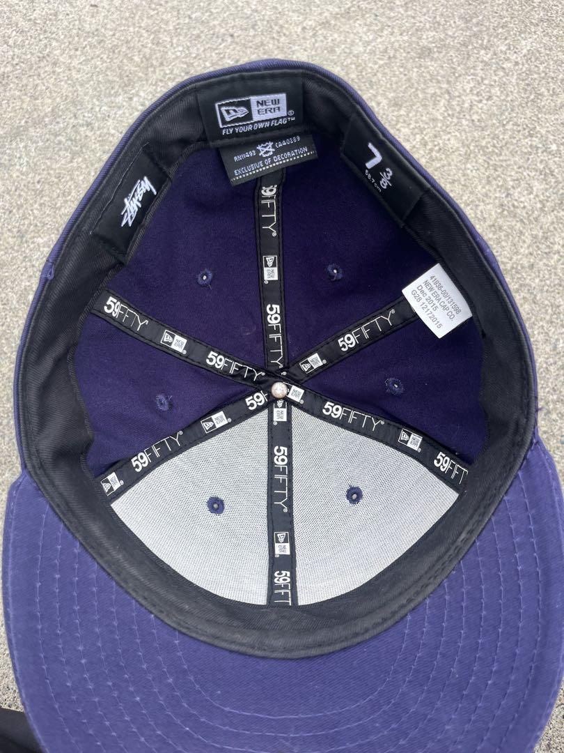 New Era Stüssy ニューエラ　ステューシー キャップ　コラボ　古着