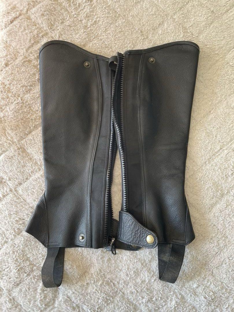 EQULIBERTA ソフトレザーハーフチャップス