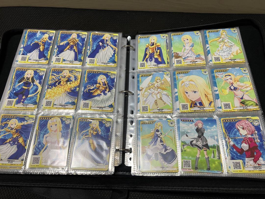 ※確認用※SAOACソードアートオンライン カードまとめ売りB