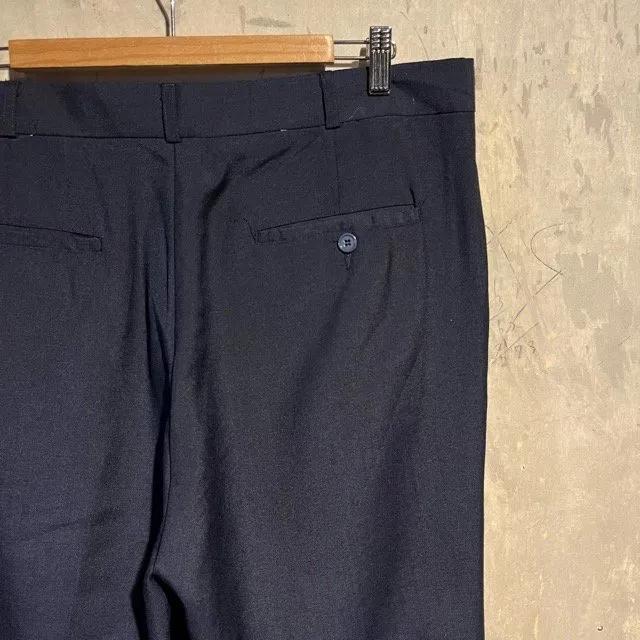 YSL イヴ サンローラン スラックス パンツ 紺 ネイビー