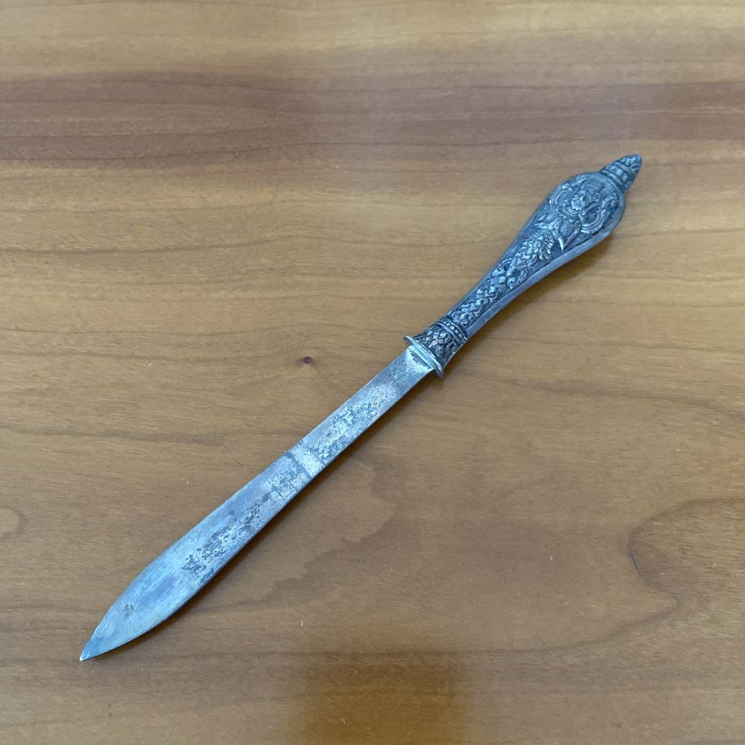 ペーパーナイフ　銀製品