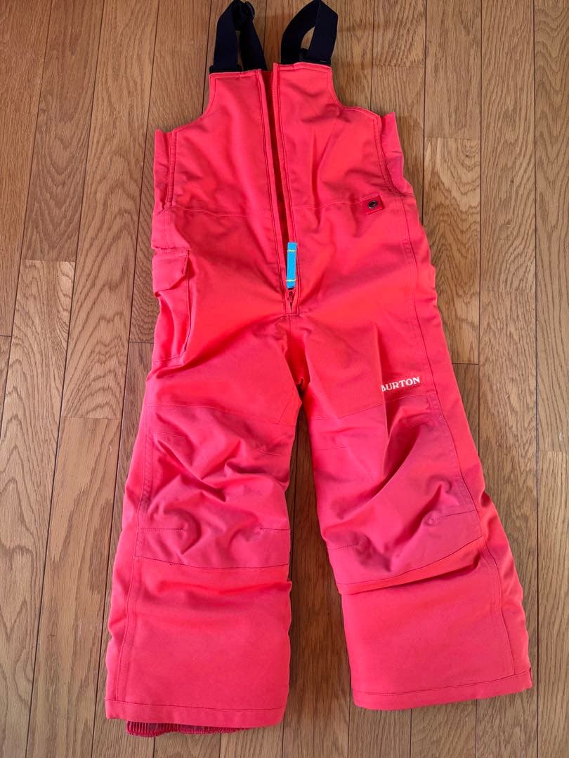 BURTON スノーボードウェア 4T オレンジ100cm BURTON