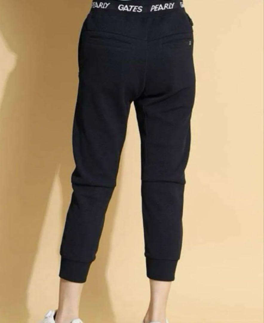 【タグ付新品】PEARLYが GATES 人気 ジョガーパンツ　グレー　00