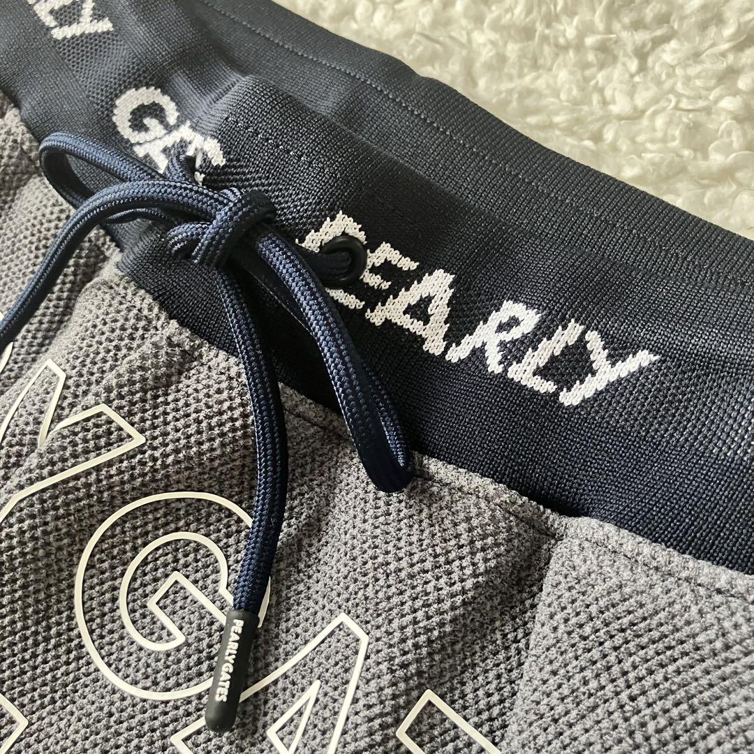 【タグ付新品】PEARLYが GATES 人気 ジョガーパンツ　グレー　00