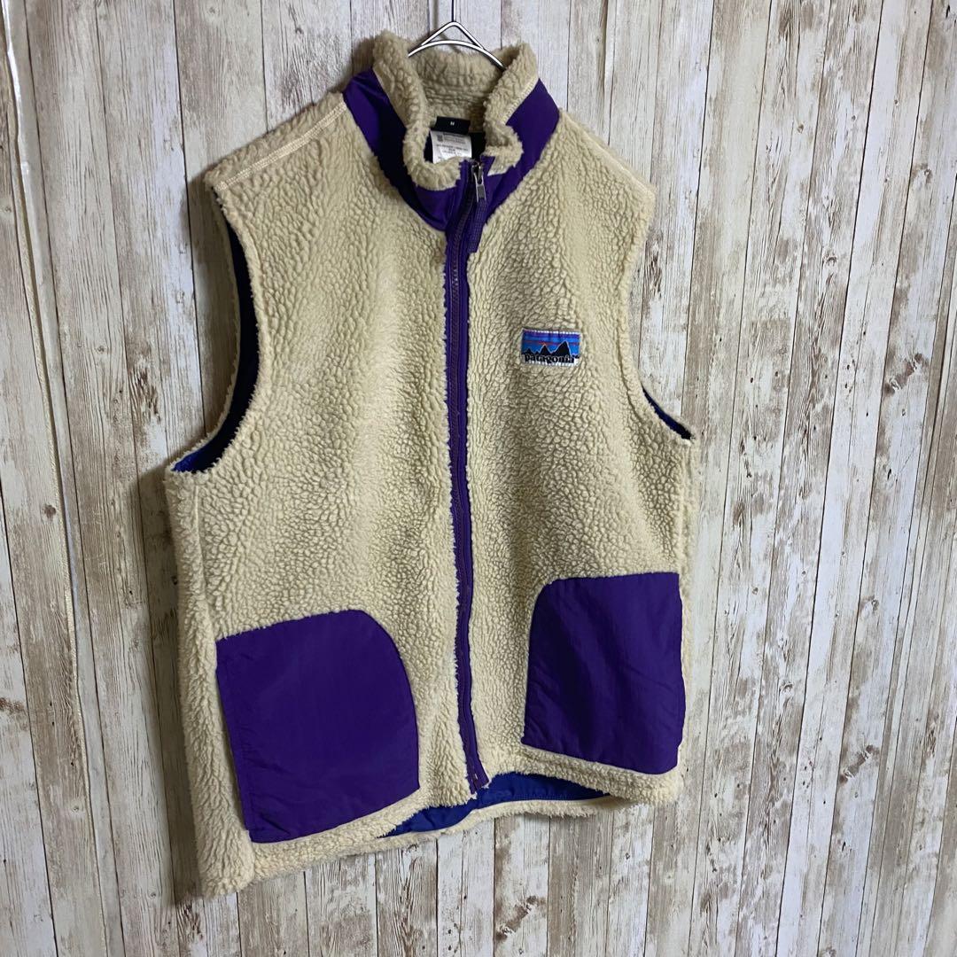 【641】patagoniaパタゴニア　レトロX 白タグ　復刻ベスト　XL