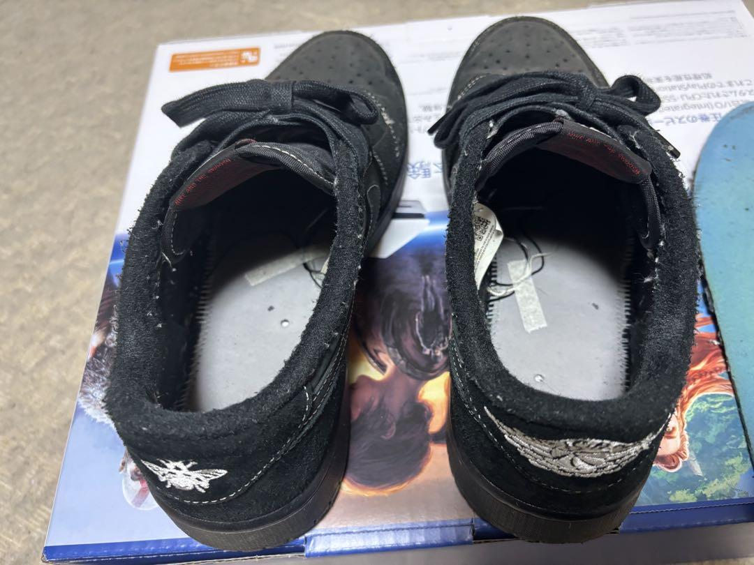 靴 TRAVIS SCOTT Black Phantom 27cm