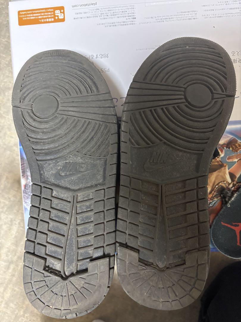 靴 TRAVIS SCOTT Black Phantom 27cm