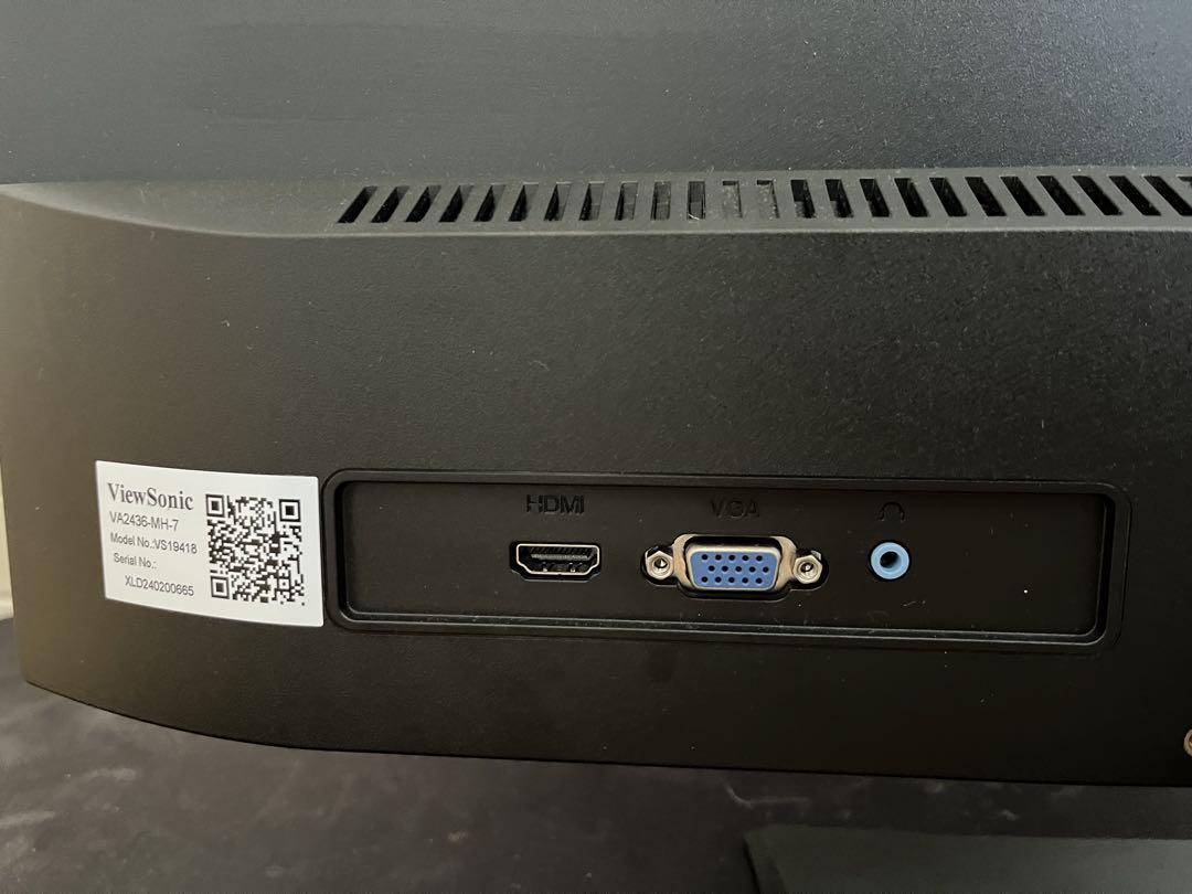 ViewSonic VA2436-MH ディスプレイ本体