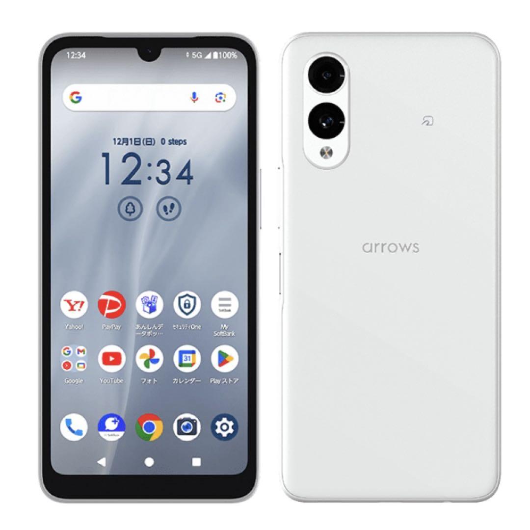 SoftBank arrows We2 本体 新品　未開封 arrows 新品 We2 64GB ライトオレンジ SIMフリー SoftBank FCNT