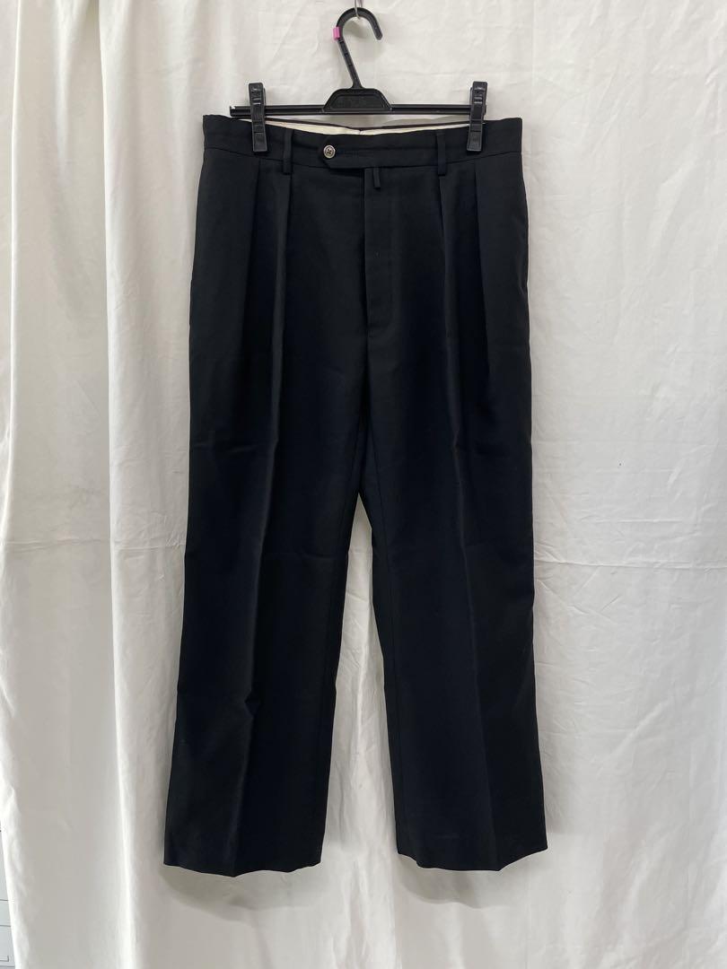 NEAT ニート ワイドスラックス WIDE size48 Black