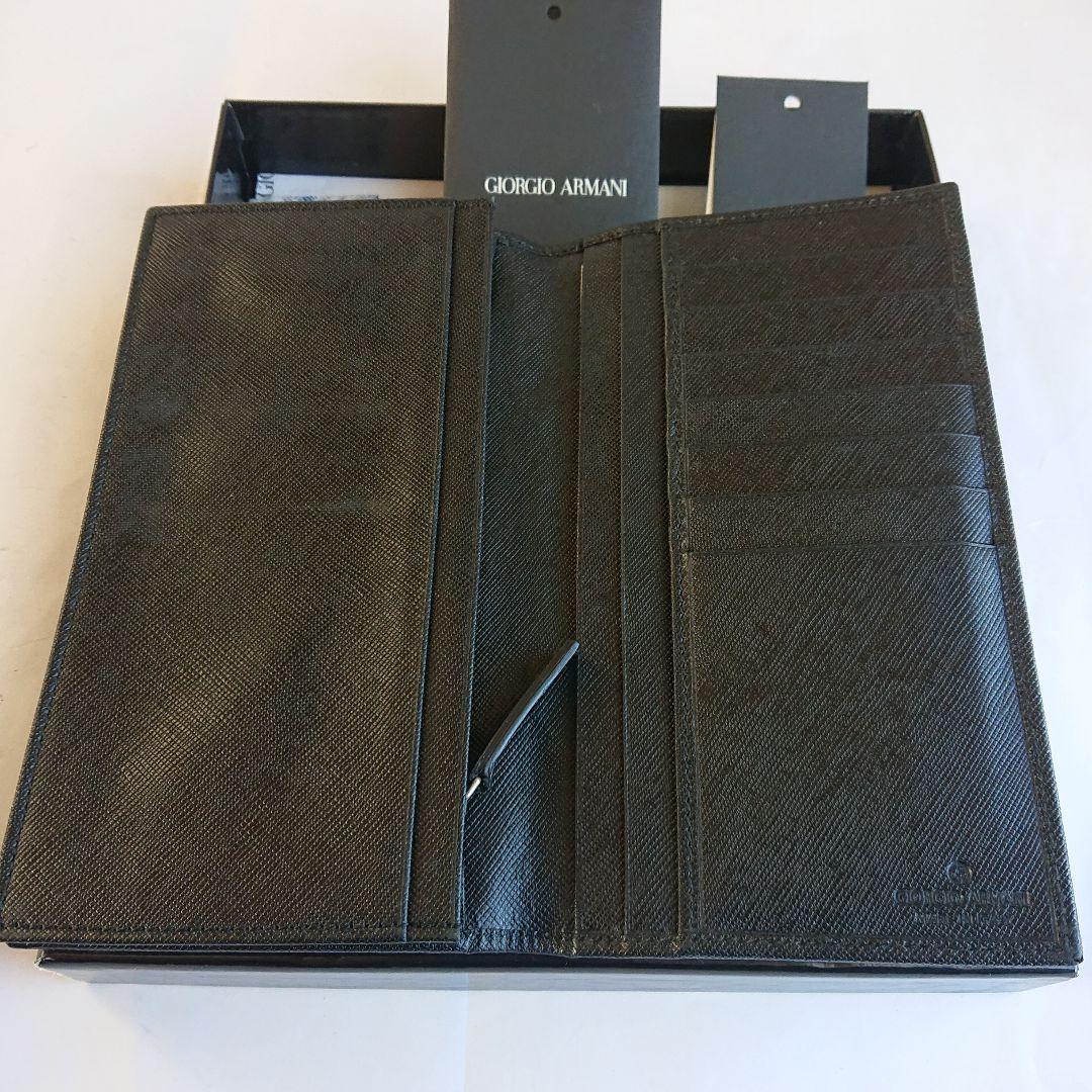 お手頃価格 ジョルジオアルマーニ Giorgio Armani 長札入れ カード