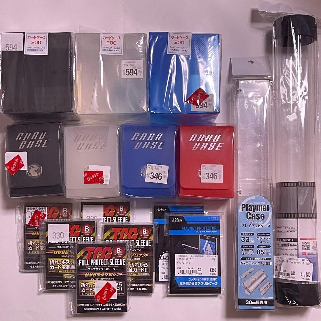 カードゲーム スリーブ マグネットローダー プレイマットケース カードケース目立った傷や汚れなし
