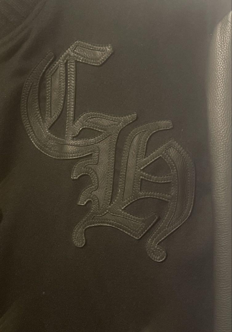 クロムハーツ　CHROME HEARTS レターマン　スタジャン　size M