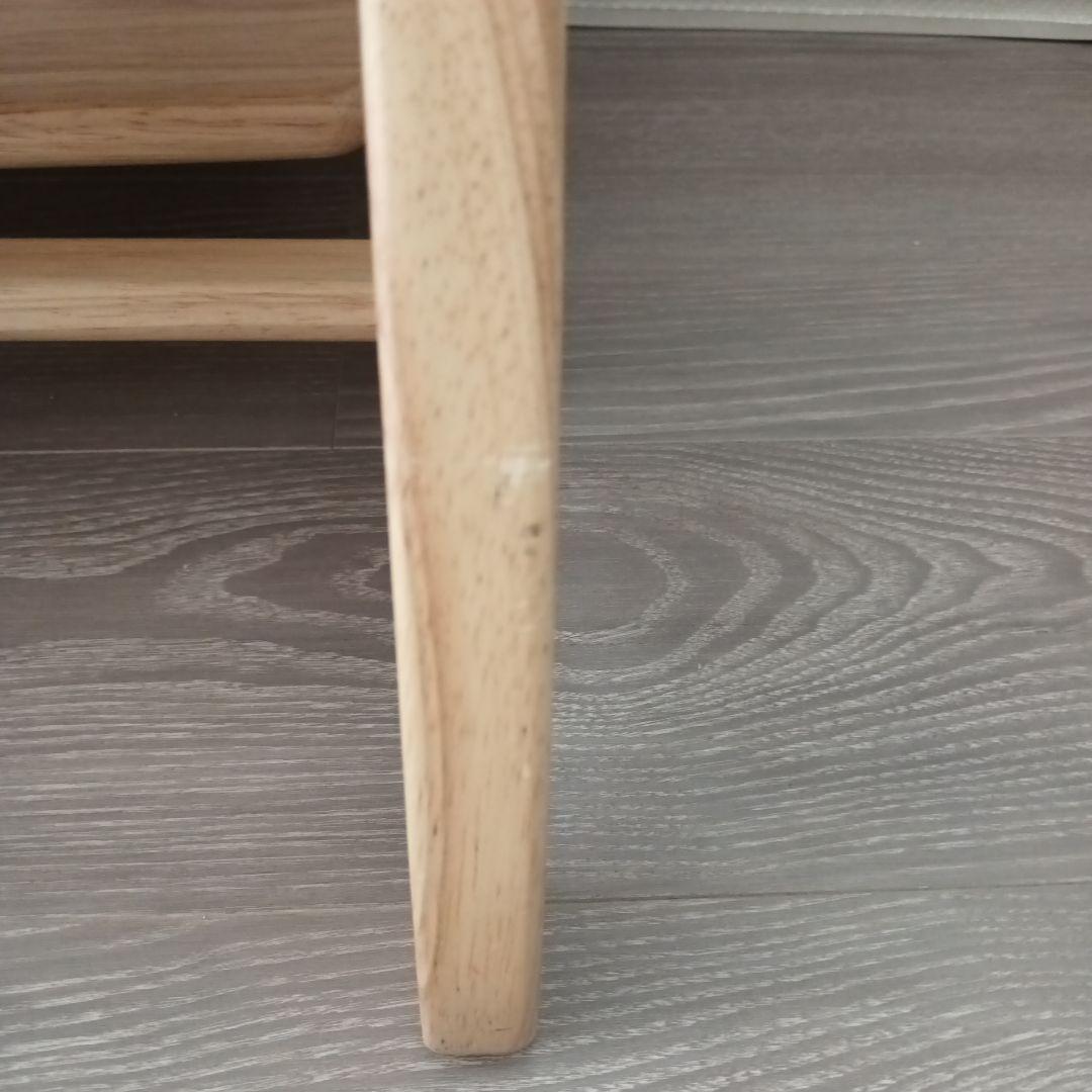 大和屋　すくすくローチェア　ナチュラル　清掃済み