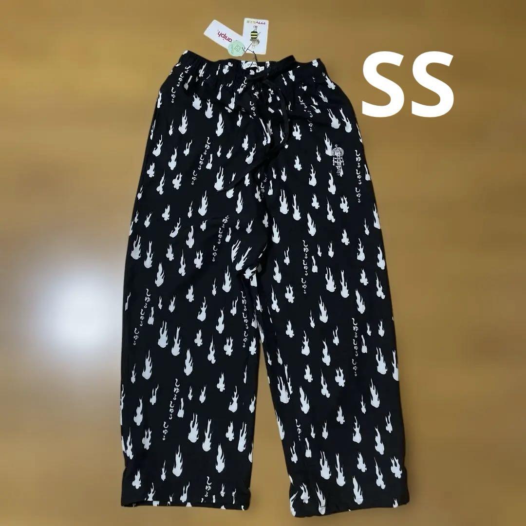 graniph 水木しげるゲゲゲの鬼太郎 人魂パターン イージーパンツ SS