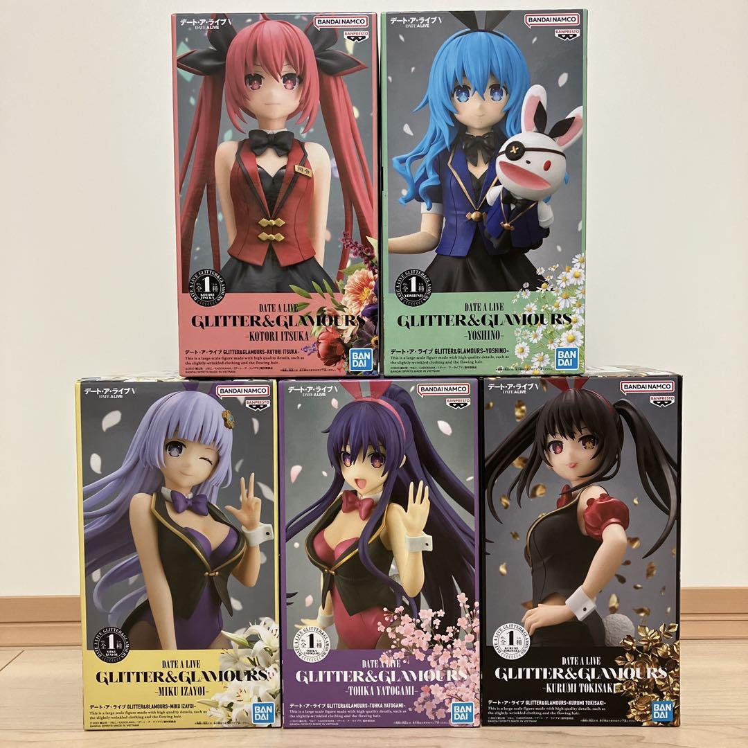 【18％OFF】 デート・ア・ライブ コンプ グリグラ 8点まとめ売り フィギュア コミック・アニメ