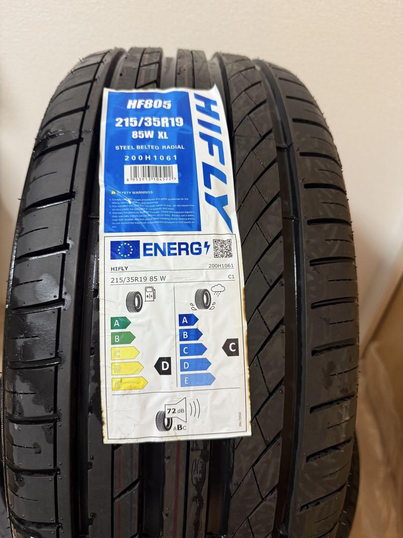 HIFLY HF805 215/35R19 XLタイヤ二本