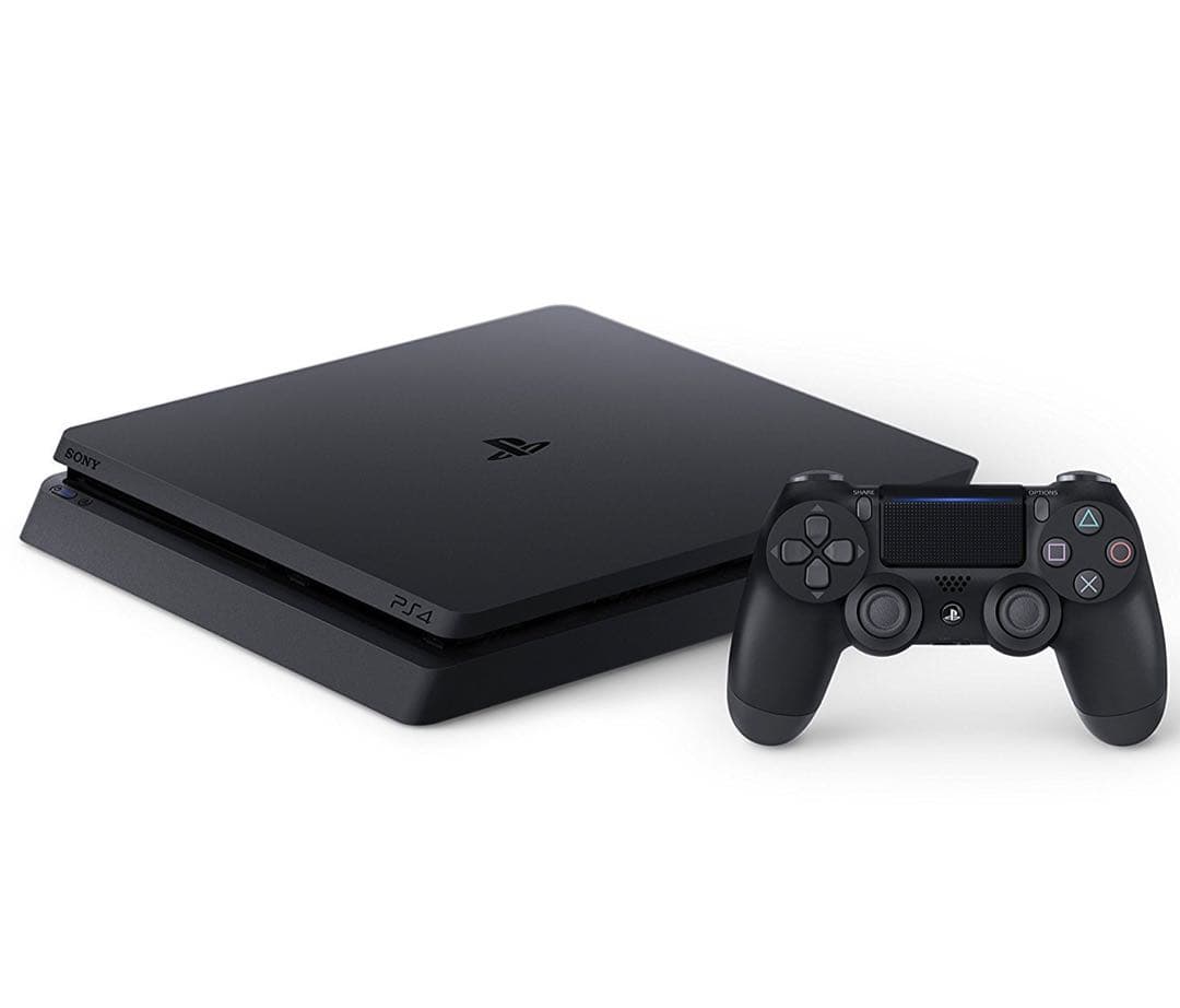 PlayStation 4 Slim 本体 ブラック コントローラー付きSONY