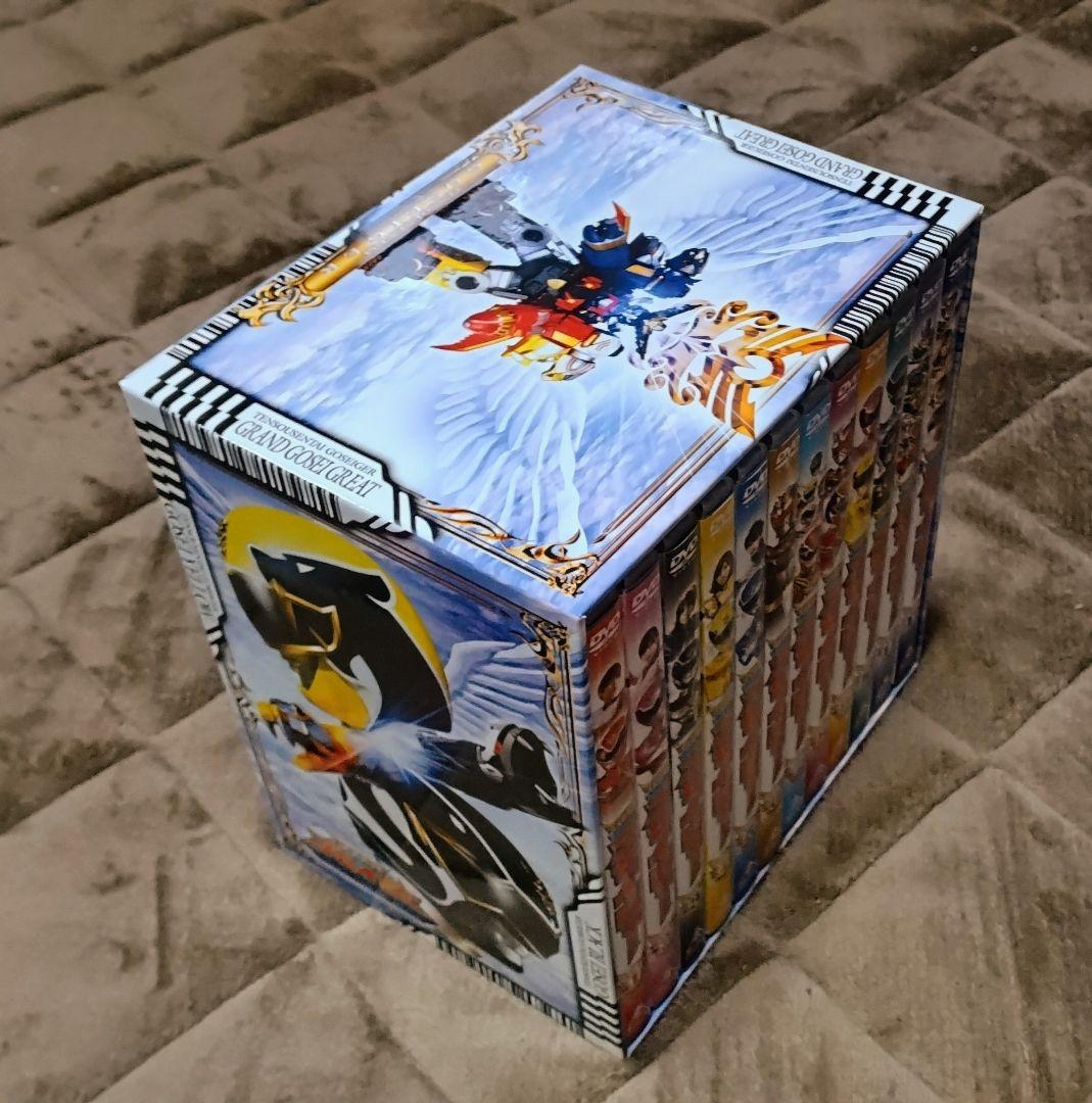 【美品】 天装戦隊ゴセイジャー 初回限定盤 DVD-BOX 全12巻
