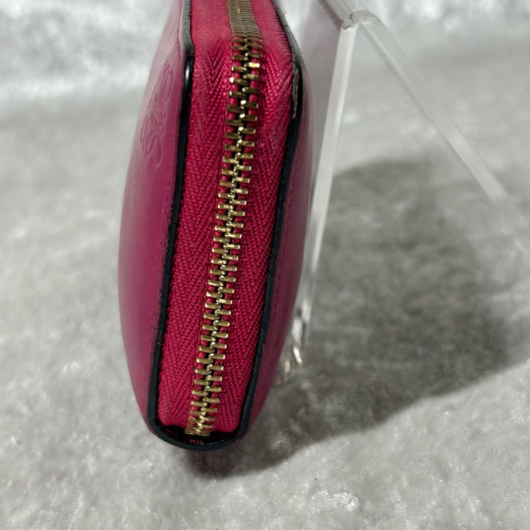 LOEWE ロエベ ミニウォレット カードケース ラウンドファスナー 財布 希少 画像6