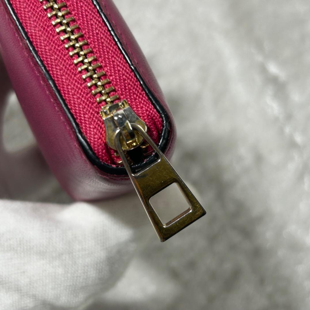 LOEWE ロエベ ミニウォレット カードケース ラウンドファスナー 財布 希少 画像8
