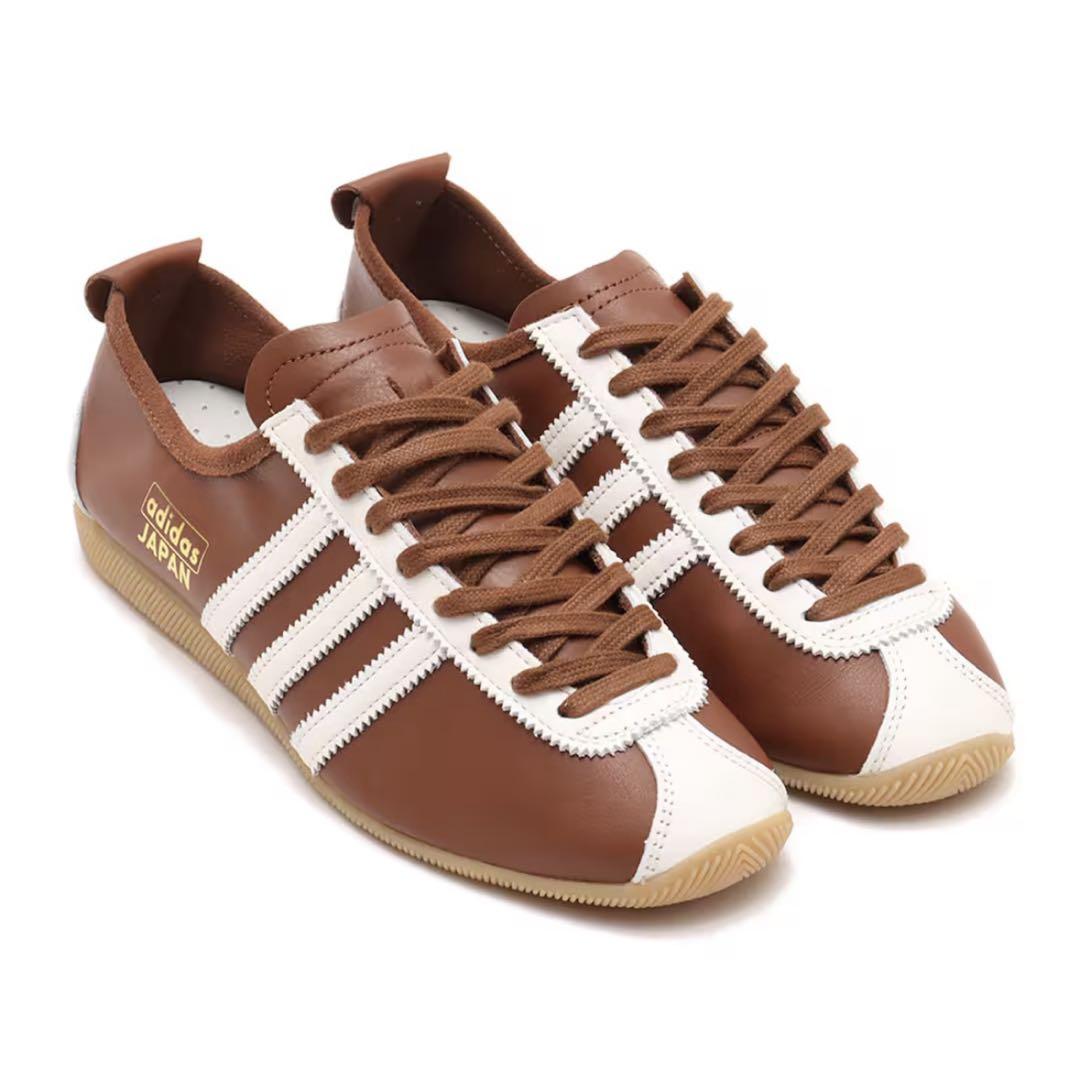 靴 adidas JAPAN PRELOVED BROWN 25.5
