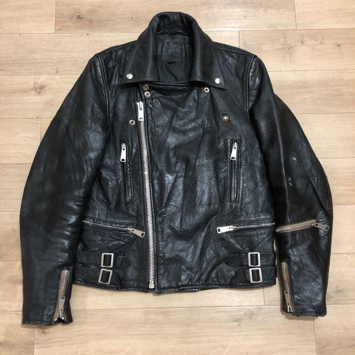 正規品 ヴィンテージ 80s ロンジャン 34 ライトニングタイプ ルイスレザー UevmC-m19143912045 超特価在庫