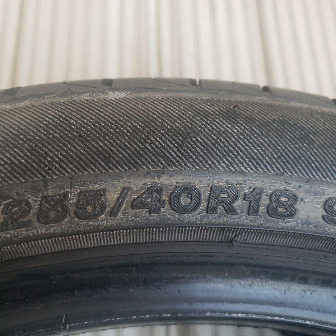 値下げ　レグノ　255/40/18　２本です。