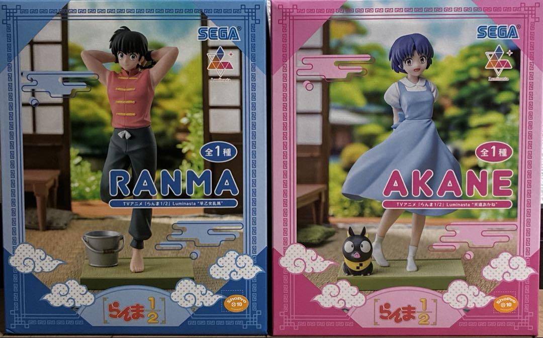 HF7160 未開封 らんま1/2 Luminasta 天道あかね 6個セット TVアニメ「らんま1/2」 Luminasta “天道あかね”｜プライズ・くじ
