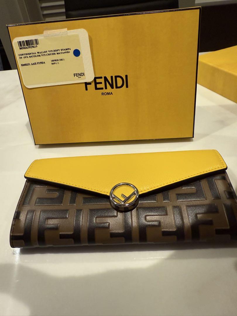 FENDI フェンディ　エフイズ　コンチネンタル長財布　新品、未使用品