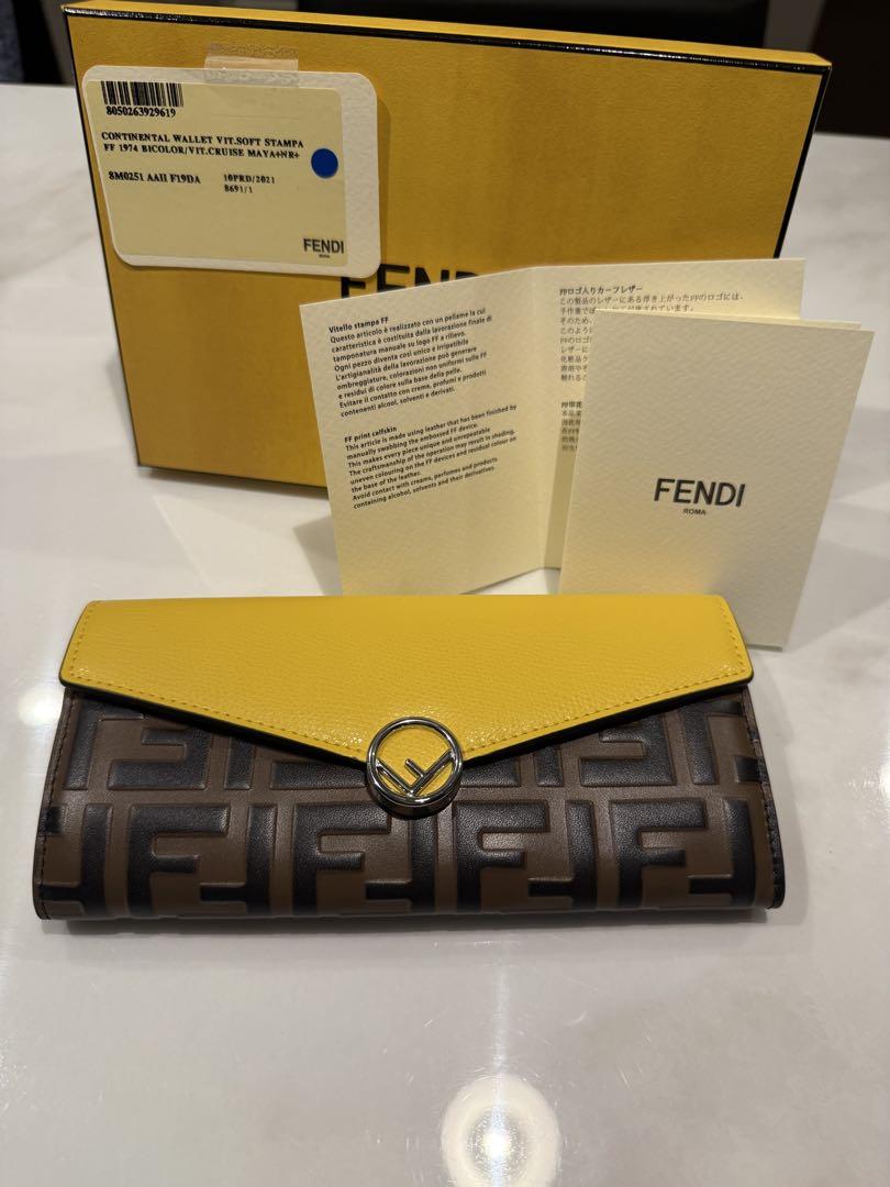 FENDI フェンディ　エフイズ　コンチネンタル長財布　新品、未使用品