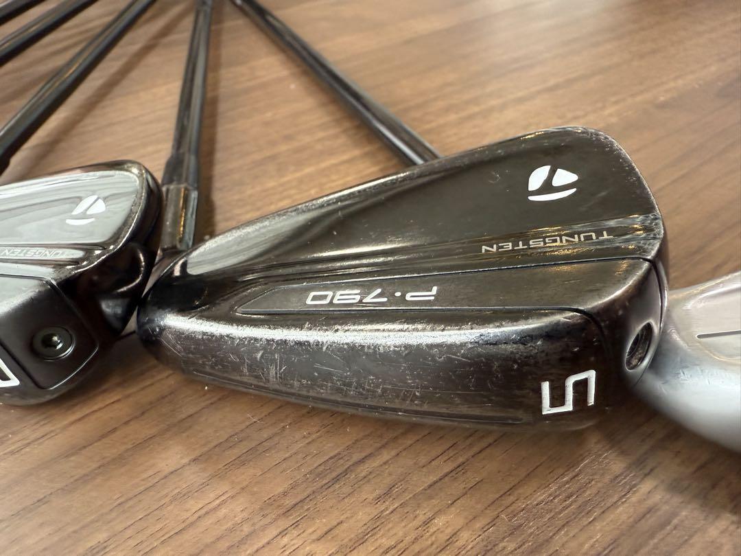 P790 アイアン5-P BLACK(2021) TaylorMade Men's P790 Black Iron Set