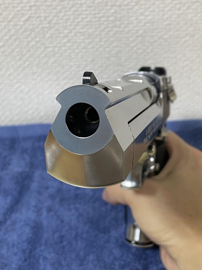 【購入前コメント必須】デザートイーグル クロームメッキ仕様　マガジン3本セット 東京マルイ デザートイーグル クローム仕上げ 3マガジン付き