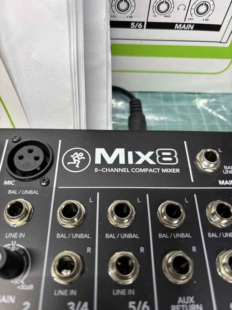 配信機器・PA機器・レコーディング機器 MIX8 8-CHANNEL COMPACT MIXER