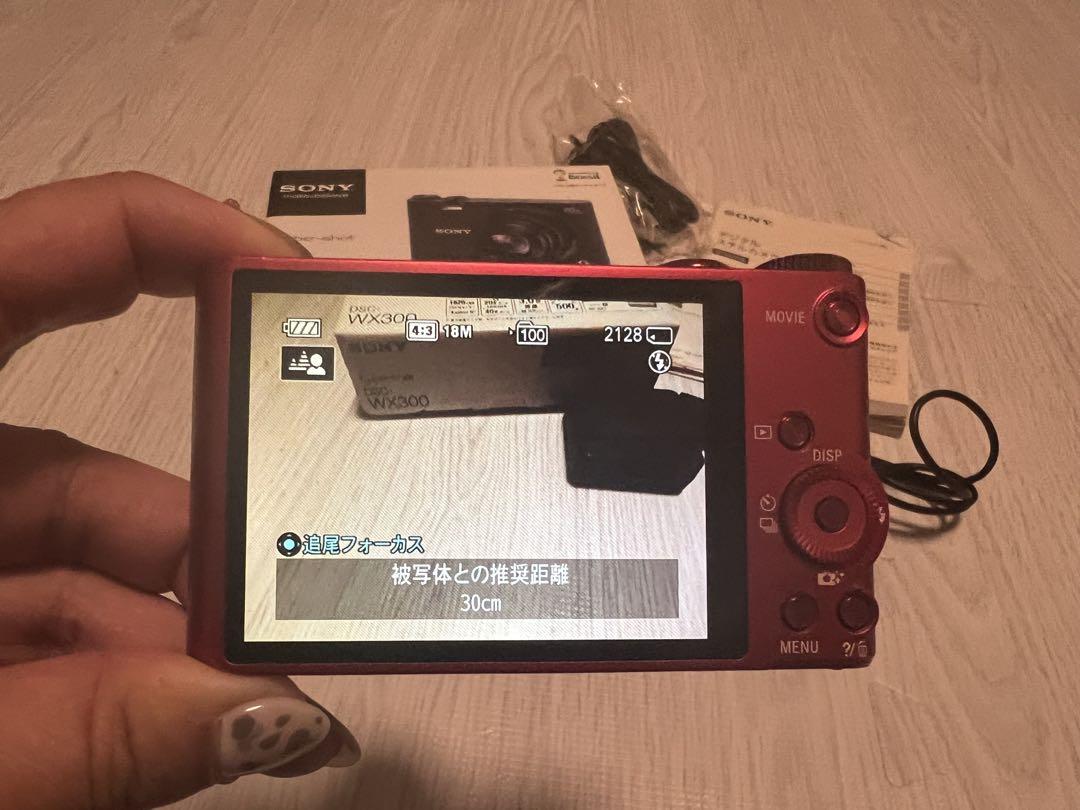 美品 デジタルカメラ SONY サイバーショット DSC-WX300