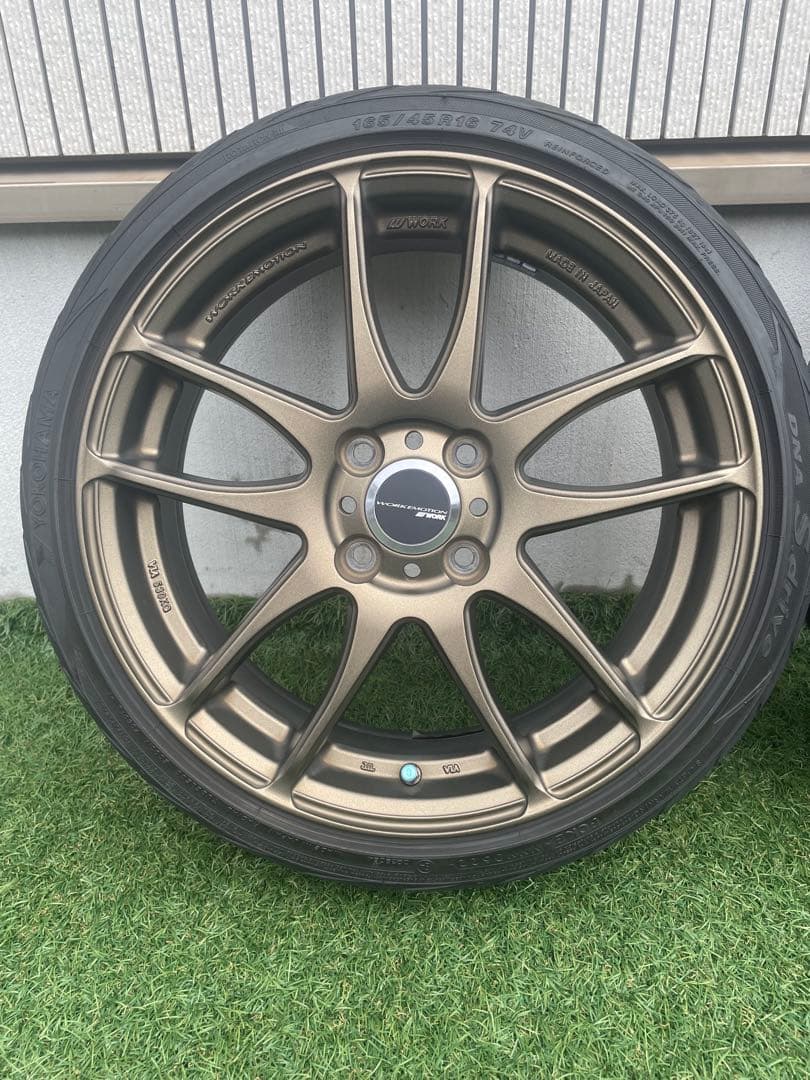 16インチホイールセットWORK