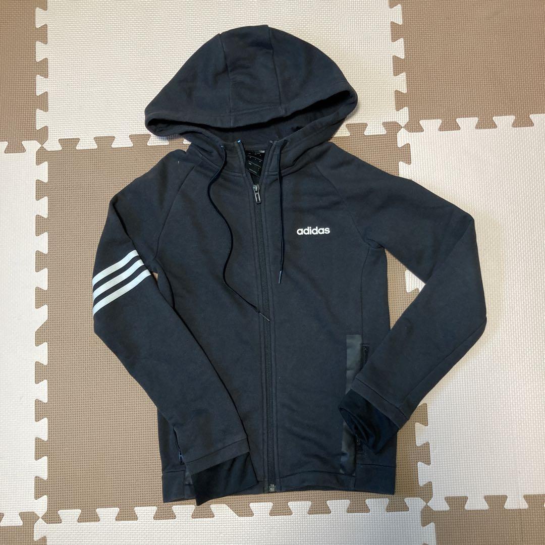 Adidas アディダス ジップアップパーカー S ブラック メルカリ Adidas アディダス ジップアップパーカー S ブラック メルカリ