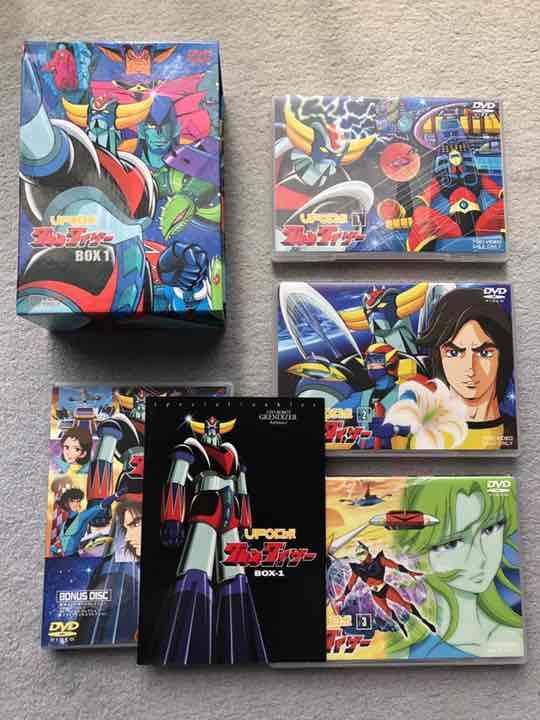 最新作2022 UFO DVD BOX1 BOX2 zIAFC-m19156123476 ロボ グレンダイザー 最安値正規品