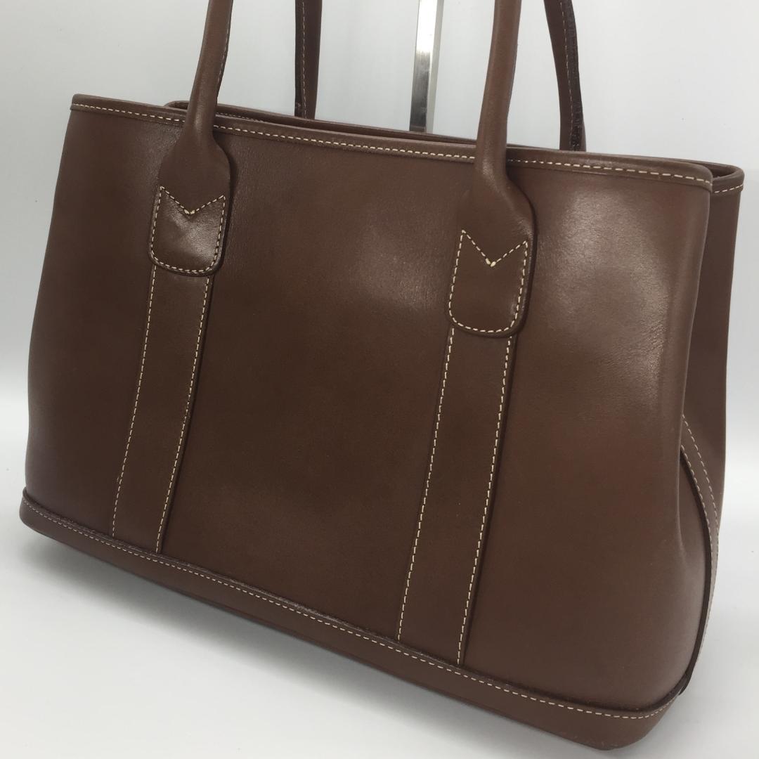 【極美品】 kitamura キタムラ ハンドバッグ トートバッグ レザー 本革
