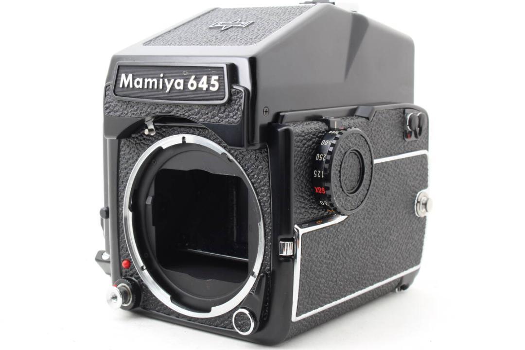 美品 Mamiya マミヤ M645 1000S 露出計、シャッター全速OK