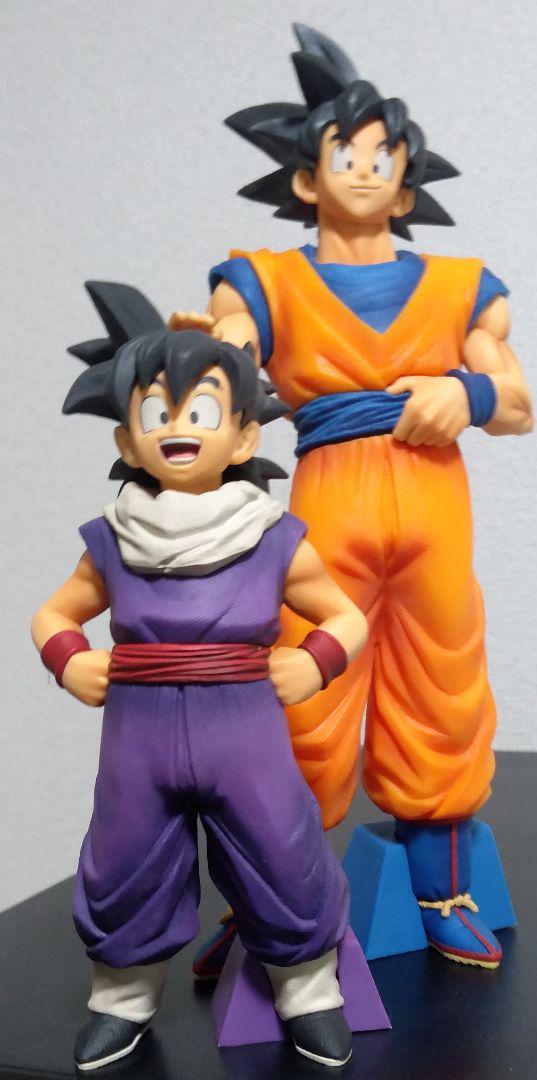 ドラゴンボール　造形駅伝　孫悟空&悟飯　フィギュア